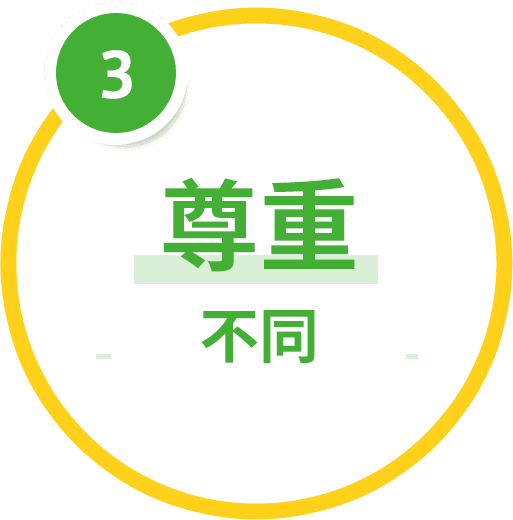 尊重不同